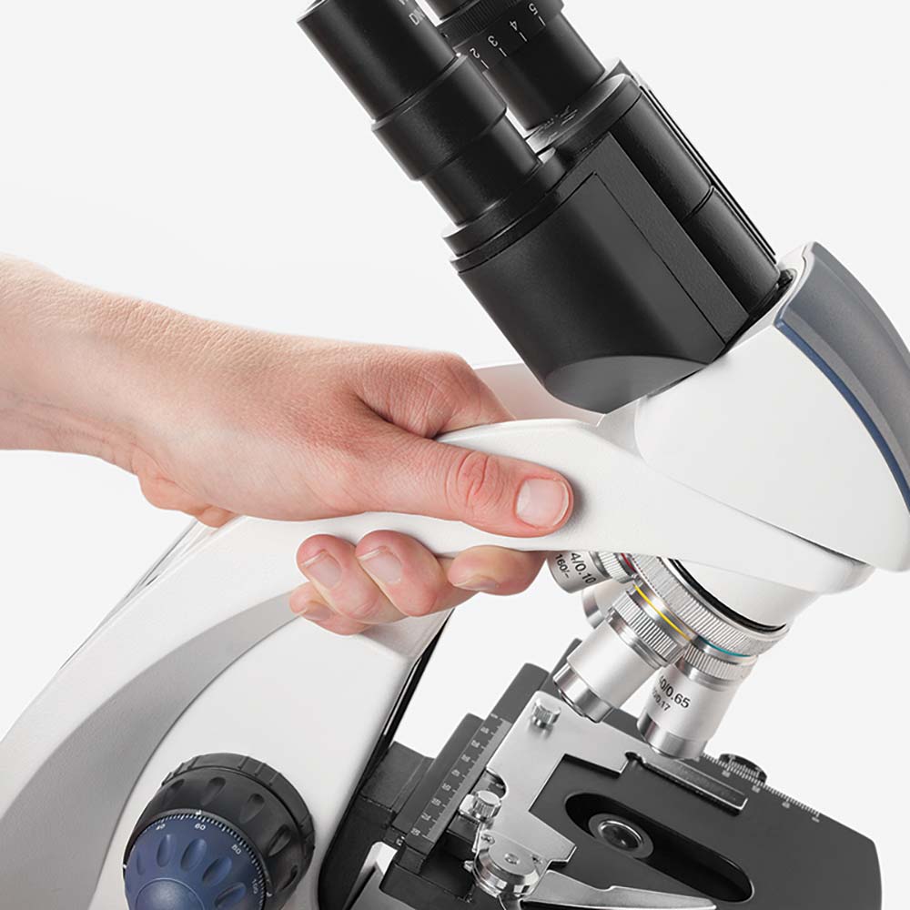 MICROSCOPIO BINOCULAR HASTA 1000X C/ BATERIAS RECARGABLE BB-4260 EUROMEX