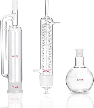 Equipo Soxhlet de Vidrio | Extractor Completo con Condensador y Balón 500 ml – ABSA Soluciones Perú