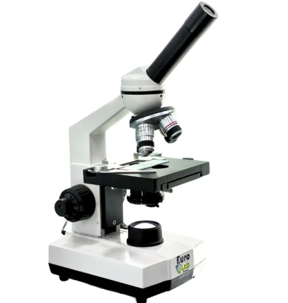 Microscopio Escolar Monocular de 4 Obj. hasta 1000X - EUROMED - ABSA Soluciones