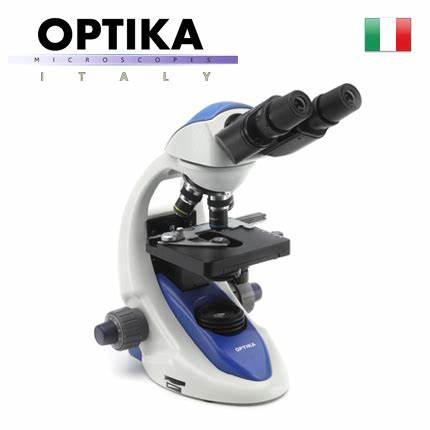 MICROSCOPIO BINOCULAR 1000X LUZ LED B-192PL OPTIKA