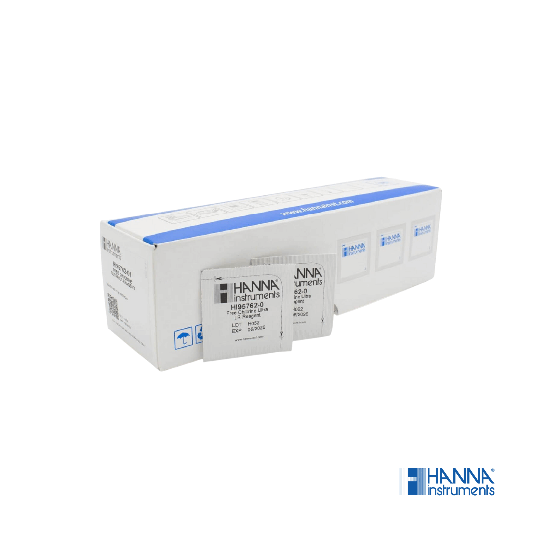 REACTIVO DPD1 PARA CLORO LIBRE 10ML X 100 TEST HI93701-01 HANNA