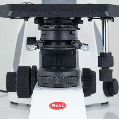 MICROSCOPIO BINOCULAR MOTIC PANTHERA C2 - OBJETIVOS PLAN CCIS® UC CORREGIDO INFINITO (1000X) – ABSA Soluciones Perú