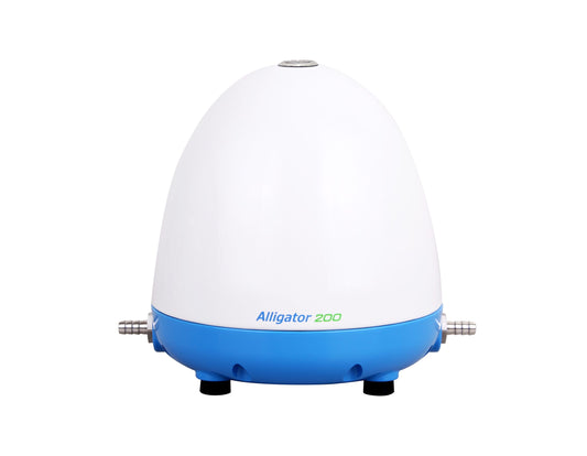 Bomba de Vacío con Trampa de Humedad Alligator 200 Rocker | Filtración por Membrana y Microbiología | ABSA Soluciones Perú