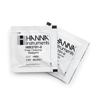 REACTIVO DPD1 PARA CLORO LIBRE 10ML X 100 TEST HI93701-01 HANNA