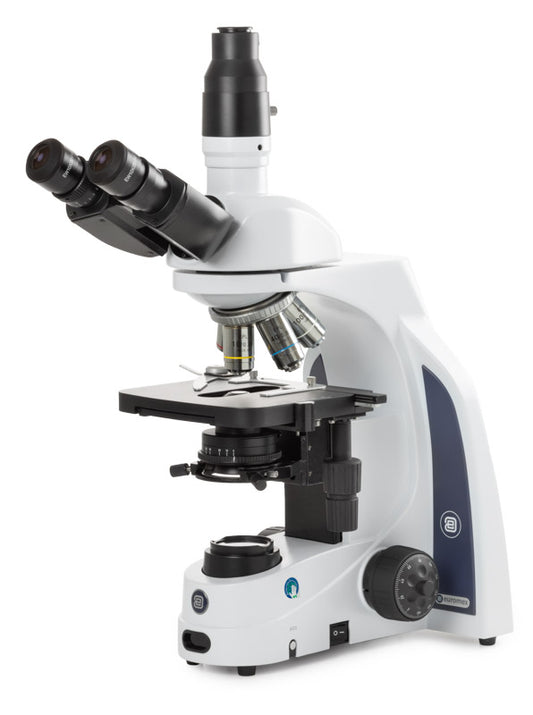 MICROSCOPIO TRINOCULAR ISCOPE CON CORRECION AL INFINITO MOD: IS-1153-PLI - EUROMEX