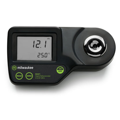 REFRACTOMETRO PORTATIL 0-85° BRIX MA871 MILWAUKEE