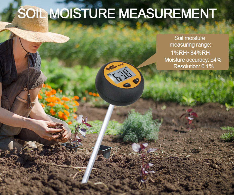 MEDIDOR DE PH DE SUELO, TEMPERATURA Y HUMEDAD MOD: PH-328