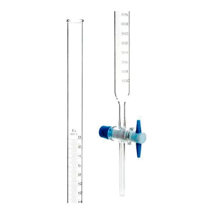 Bureta de Vidrio 25 ml con Llave de Teflón | Precisión para Titulaciones – ABSA Soluciones Perú