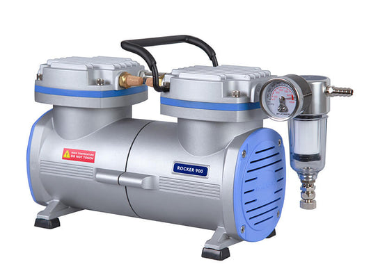 Bomba de Vacío sin Aceite Rocker 900 – 90 L/min | Filtración por Membrana y Alto Caudal | ABSA Soluciones Perú