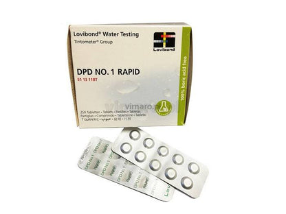 REACTIVO DPD1 RAPID PARA CLORO LIBRE (CAJA x 500 PASTILLAS) 511312BT LOVIBOND