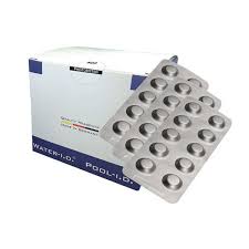REACTIVO DPD1 RAPID PARA CLORO LIBRE CAJA X 500 PASTILLAS TBSPD1500 WATER ID